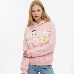 Night or Day Sunrise Pullover Pink Hoodie